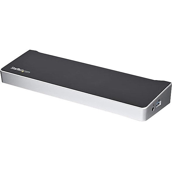 StarTech Triple-4K USB-C Dock with USB-A/USB-C/DisplayPorts/HDMI Ports, 100W (DK30CH2DEP)
