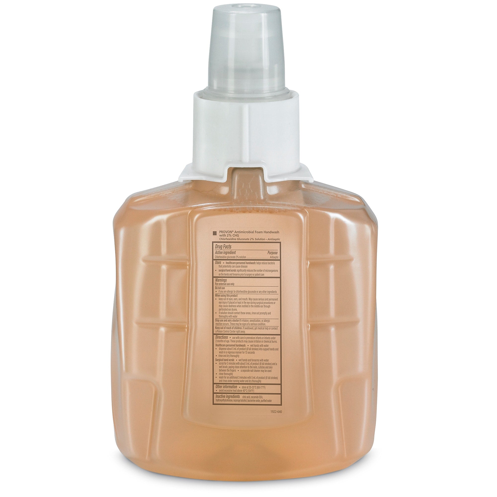PROVON Antibacterial Foaming Hand Soap Refill for LTX 12 Dispenser, 1200 ml, 2/Carton (1922-02)