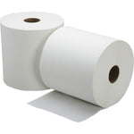 AbilityOne SKILCRAFT 1-ply Hard Roll Paper Towel, 1 Ply, 8" x 800 ft, White, Nonperforated, Non-chlorine Bleached, 6/CT