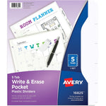 Durable Write-On White Pkt 5T