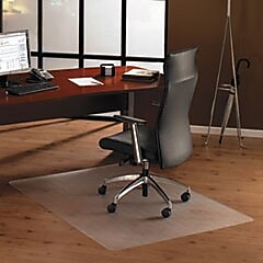 Floortex Cleartex Ultimat Polycarbonate Chair Mat for High Pile Carpets 60 x 48, Clear (FLRER1115227ER)