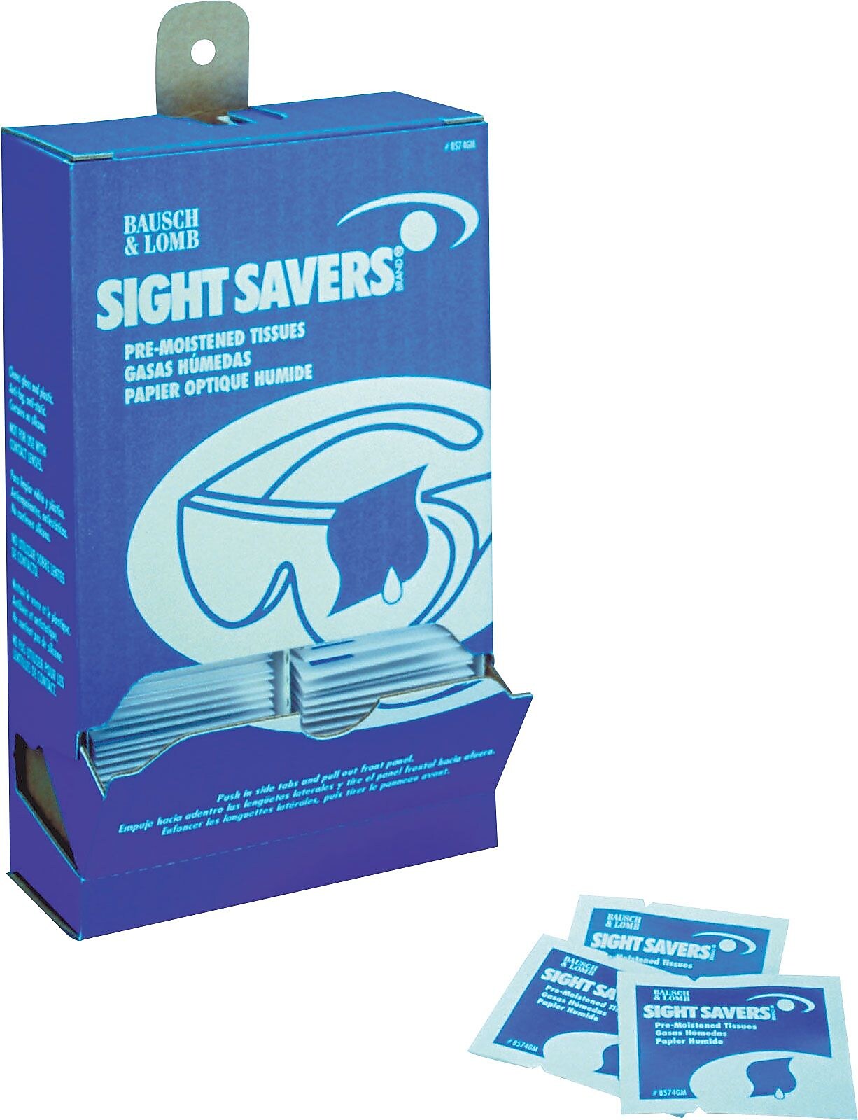 Bausch & Lomb® Pre-Moistened Lens Tissues, 100/Box