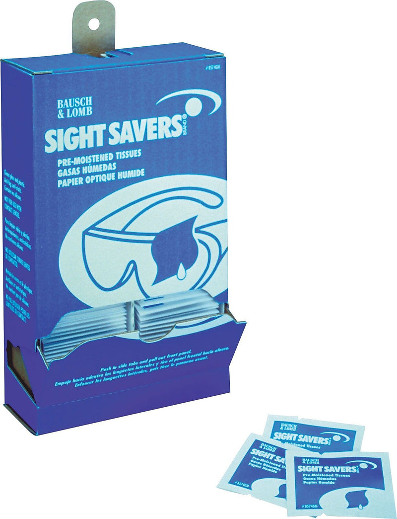 Bausch & Lomb® Pre-Moistened Lens Tissues, 100/Box