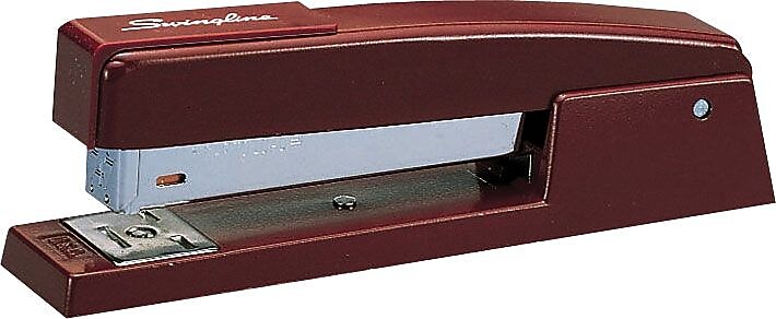 Swingline 747 Classic Metal Stapler, 20 Sheet Capacity, Lipstick (74718)