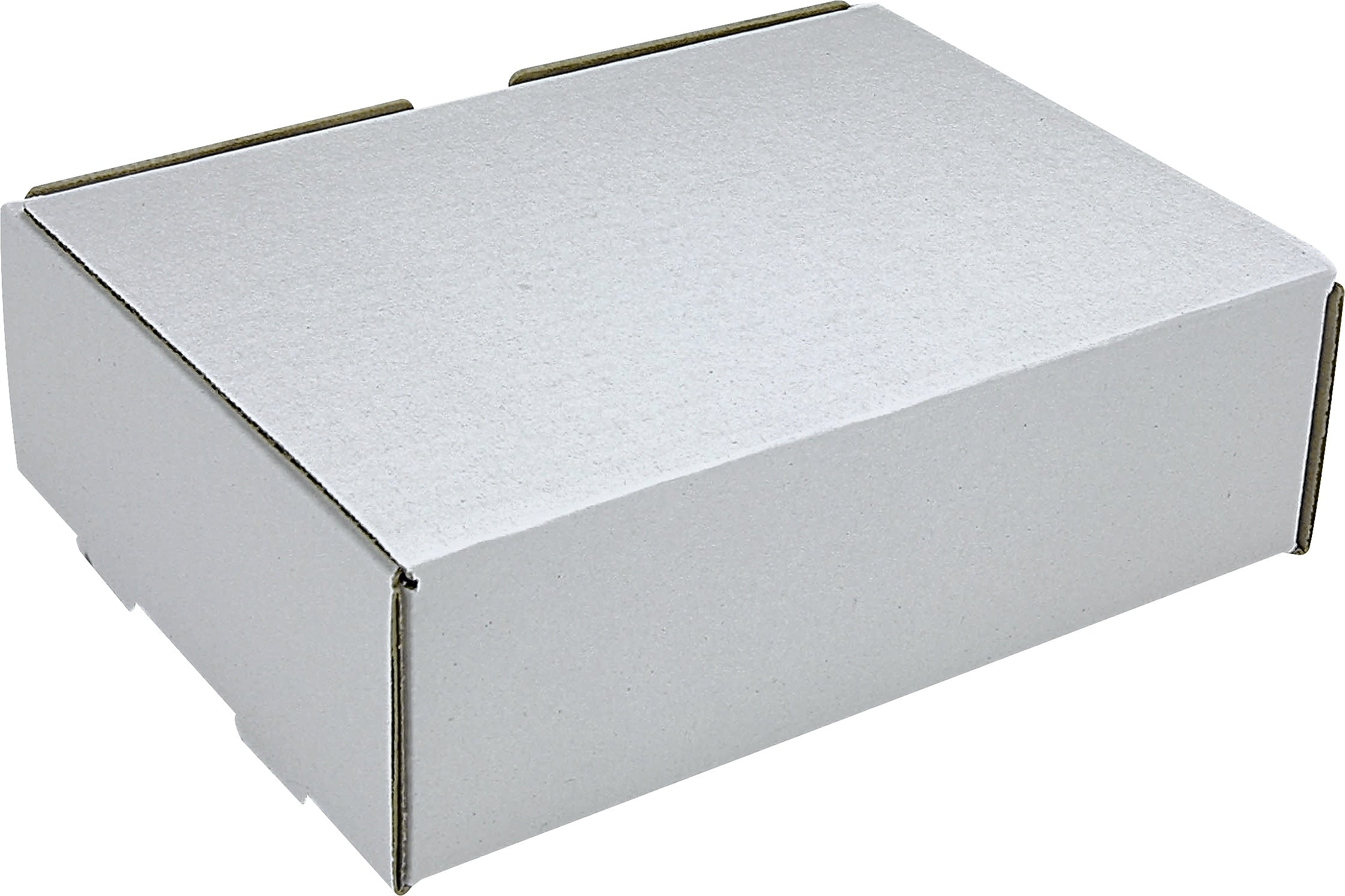 Partners Brand Corrugated Mailers, 9" x 6 1/2" x 2 3/4", White, 50/Bundle