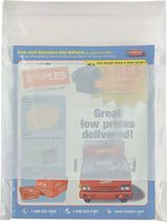 9" x 12'' Reclosable Poly Bags, 4 Mil, White, 1000/Carton (PB4004)