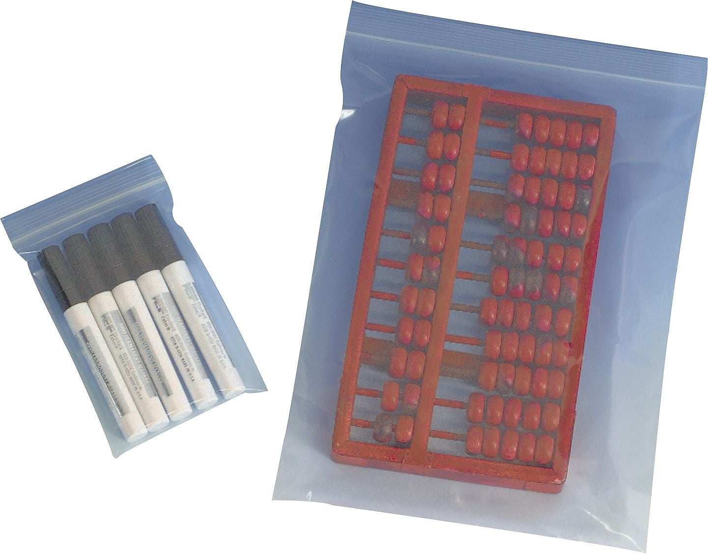 4" x 4" Reclosable Poly Bags, 4 Mil, Clear, 1000/Carton (3705A)