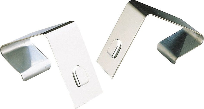 Quartet Cubicle Hangers, Silver, 1/Pair (7501)