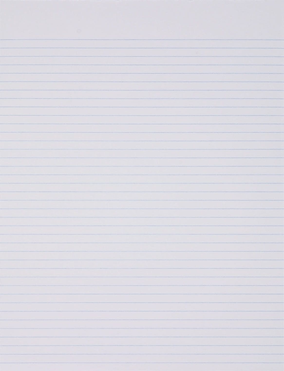 Ampad Evidence, 8-1/2" x 11", White, Glue-Top Writing Pad, Narrow Ruled, Dozen (21-118)
