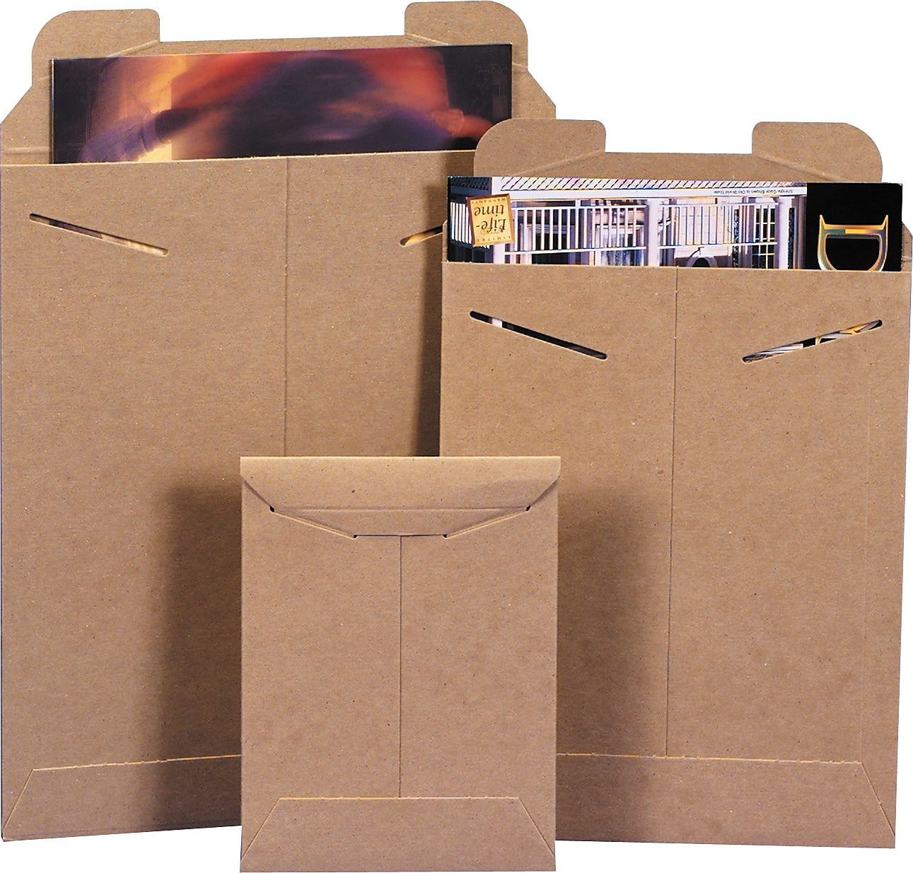 StayFlat Kraft Mailers, 22" x 27", 50/Bundle