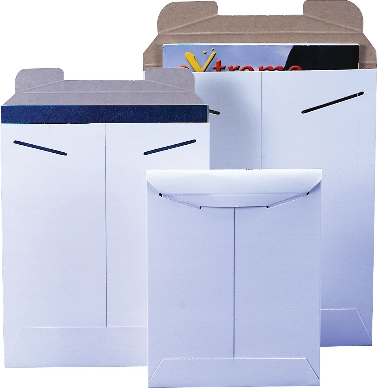 StayFlat White Mailers, 20" x 27", 50/Bundle