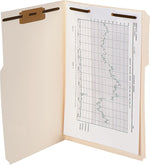 Pendaflex Reinforced Classification Folder, Letter Size, Manila, 50/Box (M13U13)