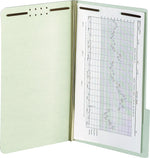 Smead 50% Recycled SafeSHIELD Recycled Heavy Duty Pressboard Classification Folder, 1" Expansion, Letter Size, 25/Box
