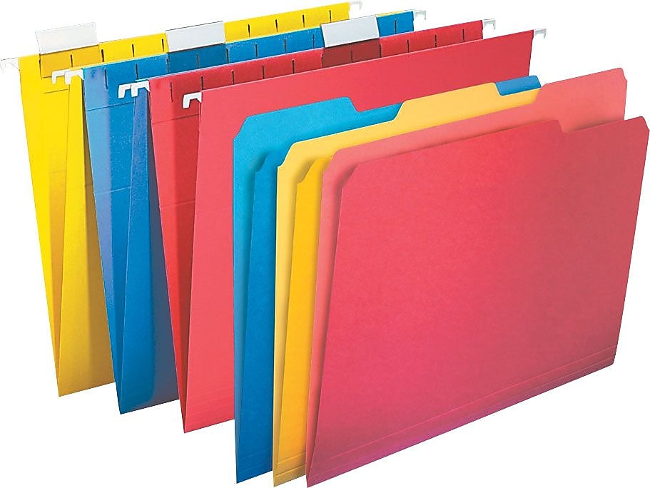 Ampad® Evidence Combo Filing Kit, Letter, Assorted