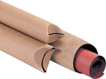1-1/2" x 12" Crimped End Mailing Tubes, 70/Carton (S1512K)
