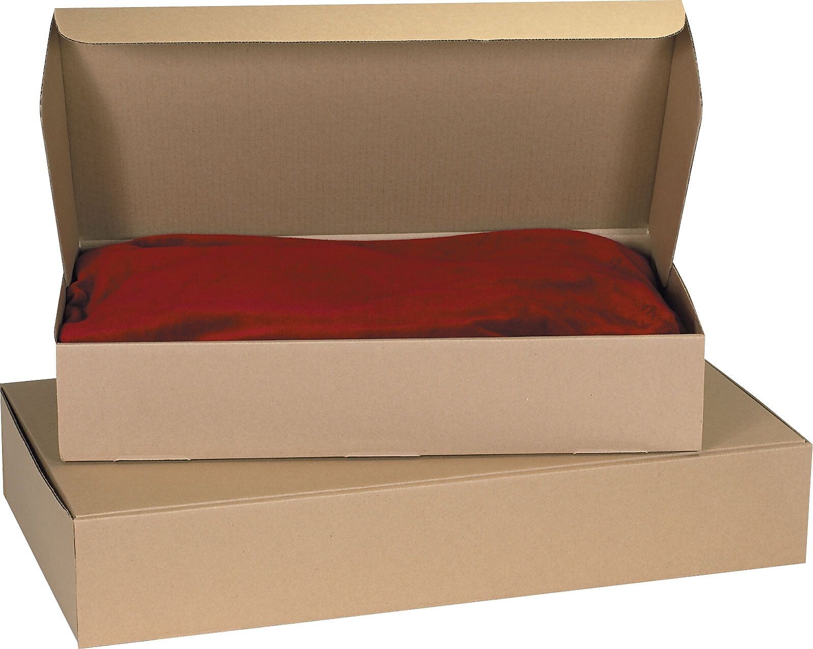 24-1/2" x 14-1/4" x 4-1/2", Corrugated Garment Mailers, Kraft 25/Case (MFJKRAFT)