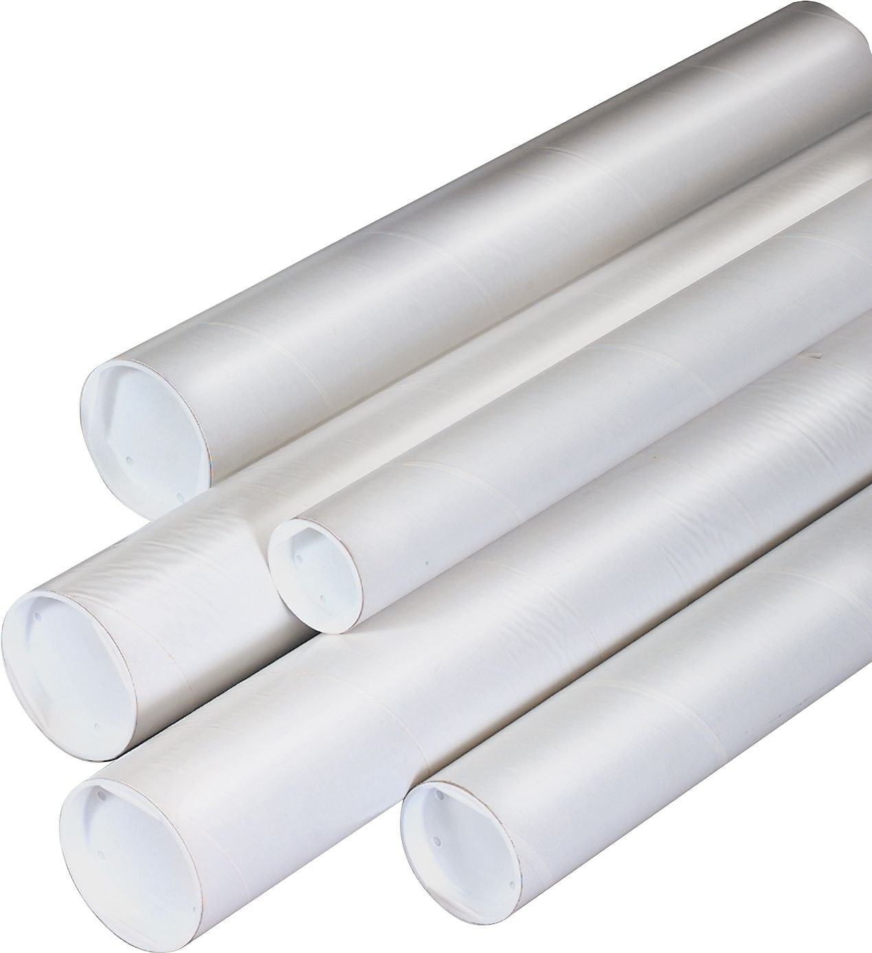 3" x 36" Mailing Tubes, White (H3642)