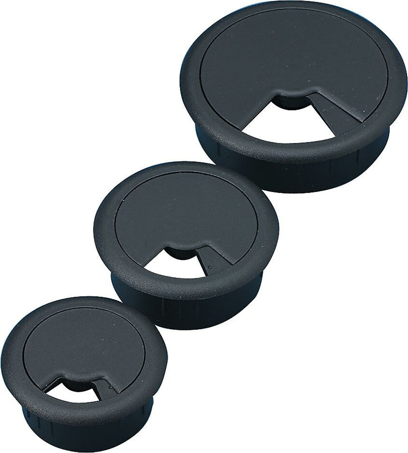 Master Caster Grommet, 2" Diameter, Black (00201)