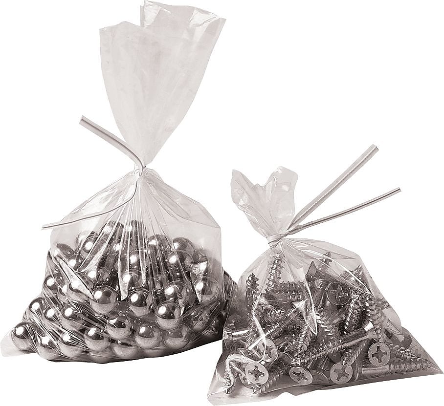 3" x 5" Layflat Poly Bags, 2 Mil, Clear, 1000/Carton (PB365)