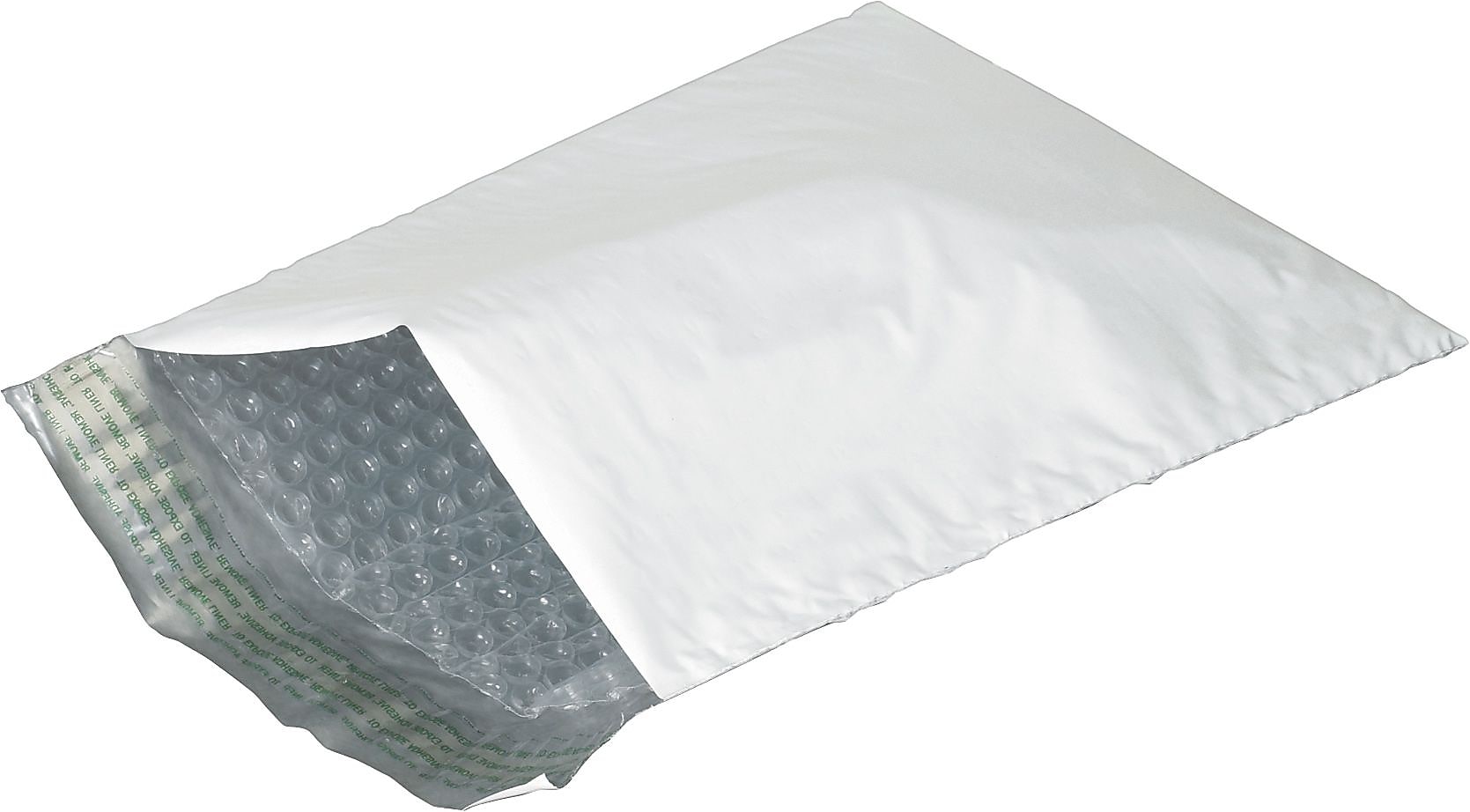 QuickStrip™ Poly Bubble Mailers, 12-1/2" x 19", 25/Case