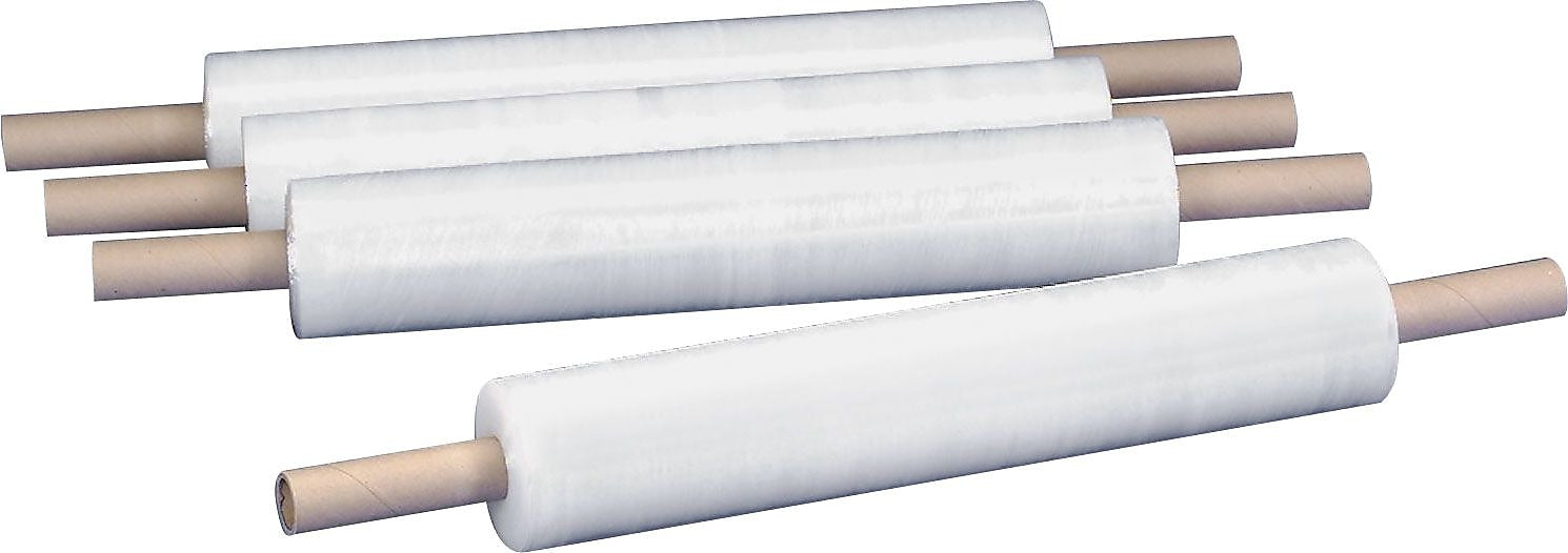 20" x 1000' 80 Gauge Cast Stretch Wrap, Clear, 4/Carton (SF208)