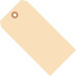 Economy Shipping Tags, #5, 4 3/4" x 2 3/8", Manila, 1000/Case (G30051)