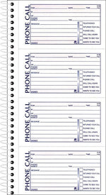 Adams Phone Message Pad, 5.5" x 11", White, 100 Sheets/Pad, 2 Pads/Pack (SC1154-2D)