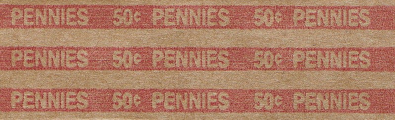 Pap-R Products Coin Wrappers, Red 1000/Box (30001)