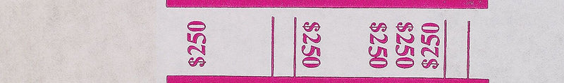 Pap-R Products Currency Straps, Pink, 1000/Pack (400250)