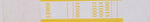 Pap-R Products Currency Straps, White with Yellow Print 1000/Pack (401000)