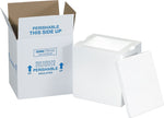 Insulated Shipping Containers, 8" x 6" x 12", 1.5" Thick (212C)