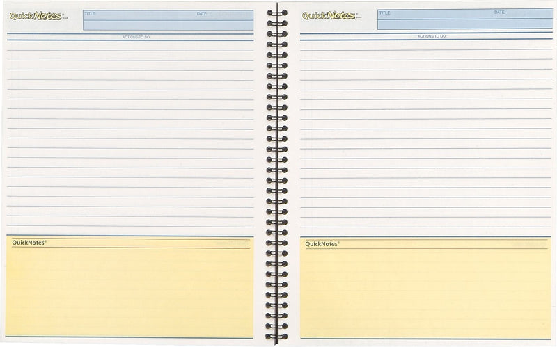 Cambridge 1-Subject Professional Notebooks, 8.5" x 11", Wide Ruled, 80 Sheets, Black (06066)