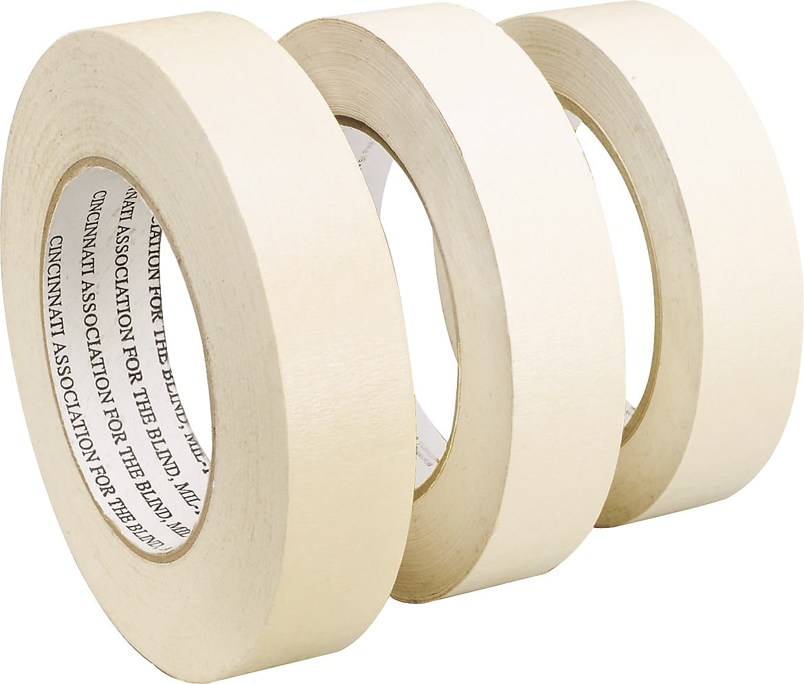 AbilityOne Masking Tape, 3" x 60'