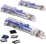 AbilityOne National Industries for the Blind/Severe Handicap Small Clam Clip Systems Dispenser Refills, 50/Bx