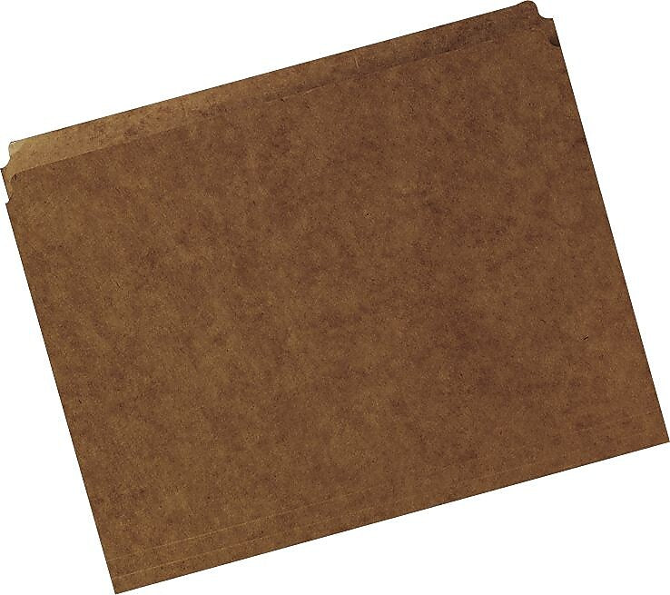 AbilityOne Kraft File Folders, Heavy Duty, Straight Cut, 100/Bx