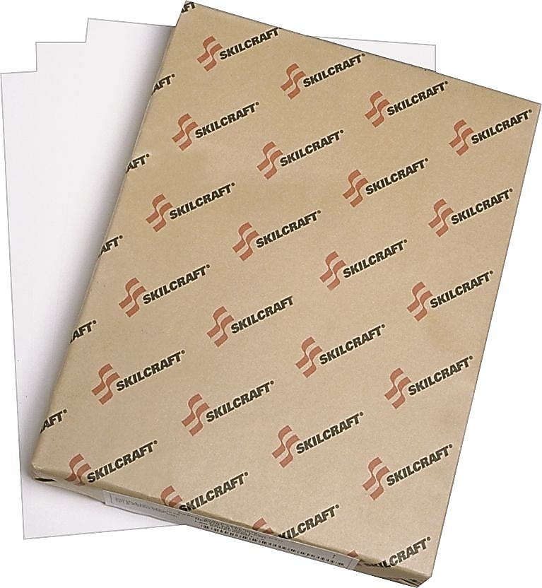 AbilityOne Xerographic Paper, 8.5" x 11", 20 lbs., White, 5000 Sheets/Box (7530013982652)