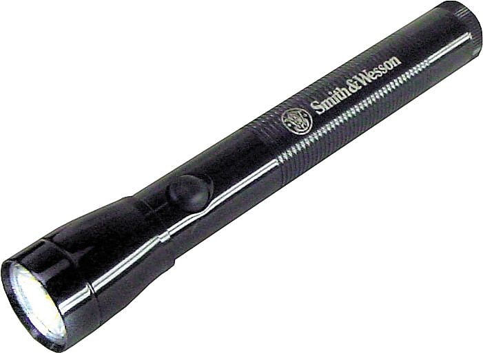 AbilityOne Aluminum Flashlights, AA Batteries, Black