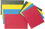 AbilityOne National Industries Hanging File Folders, Red, Letter, Holds 8 1/2"H x 11"W, 25/Bx