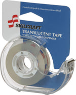 AbilityOne Desktop Dispenser w/Tape, 3/4" x 36 yds., Clear (NSN5167576)