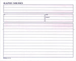 Adams Accounting Journal, 8.5" x 7.25", White, 50 Sheets/Book (SC1158)