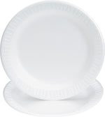 Dart Concorde Foam Plates, 9" Dia, White, 500/Carton (9PWCR)