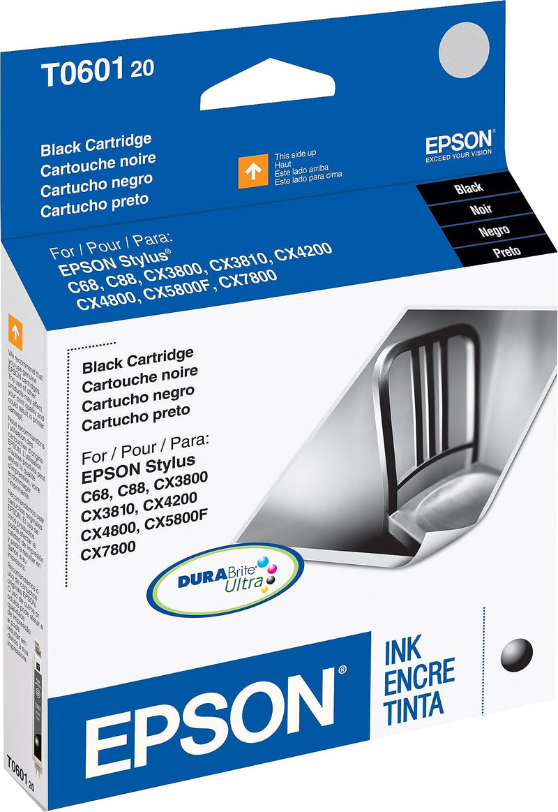 Epson T60 Black Standard Yield Ink Cartridge   (T060120)