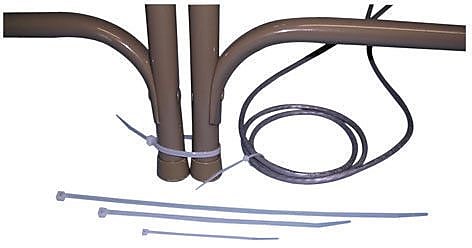 Tatco Nylon Cable Ties, Natural, 3/16"W x 11"L, 50 lb., 500/Pk