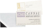 Magnetic Business Card, 3-1/2"x2", Black