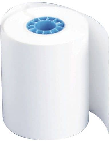 PM Tech Print Med/Lab Rolls, 1-Ply, 2 1/4" x 80', White, 12/Pack (PMC06370)
