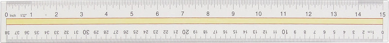 Westcott 15" Acrylic Standard Ruler (10580/55307)