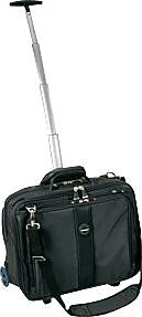 Kensington 17" Nylon Rolling Laptop Bag, Black (K62348A)