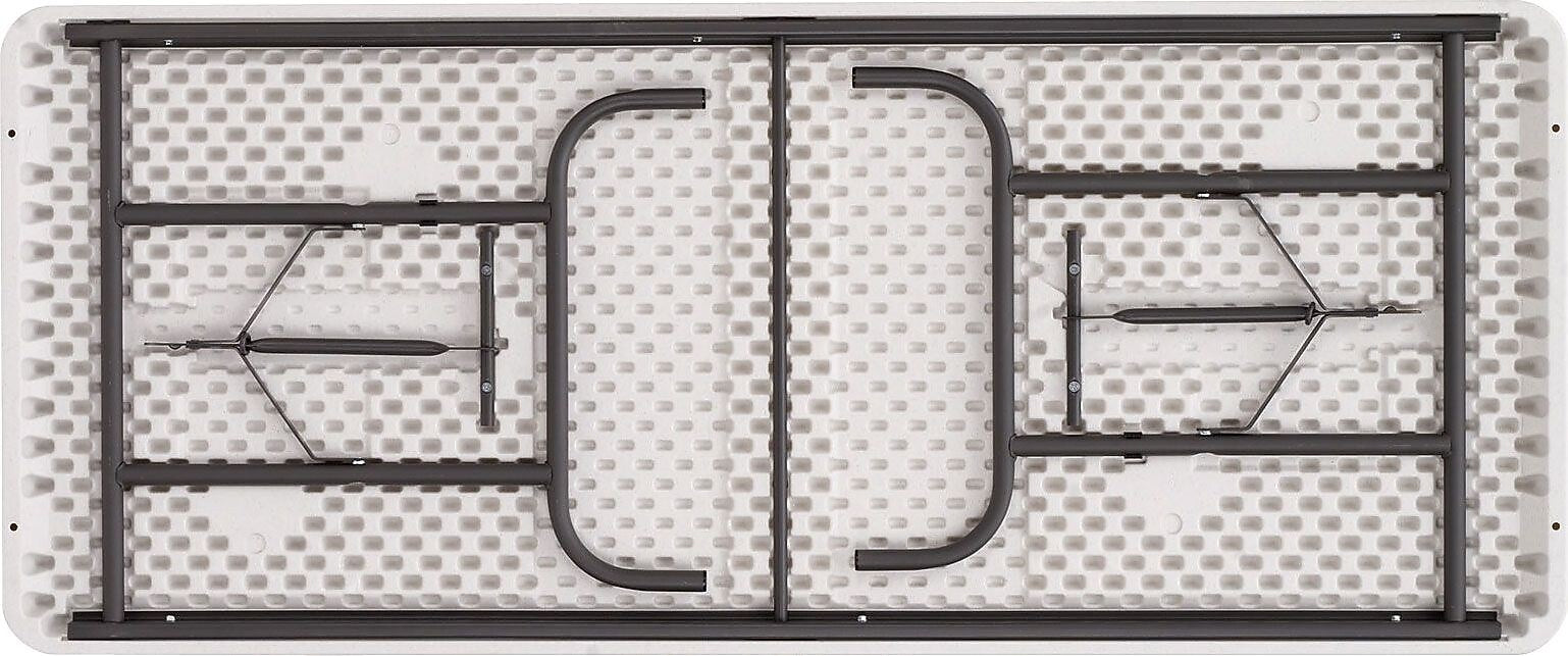 Iceberg IndestrucTable TOO™ 1200 Series Rectangular Folding Table, Platinum, 29"H x 60"W x 30"D