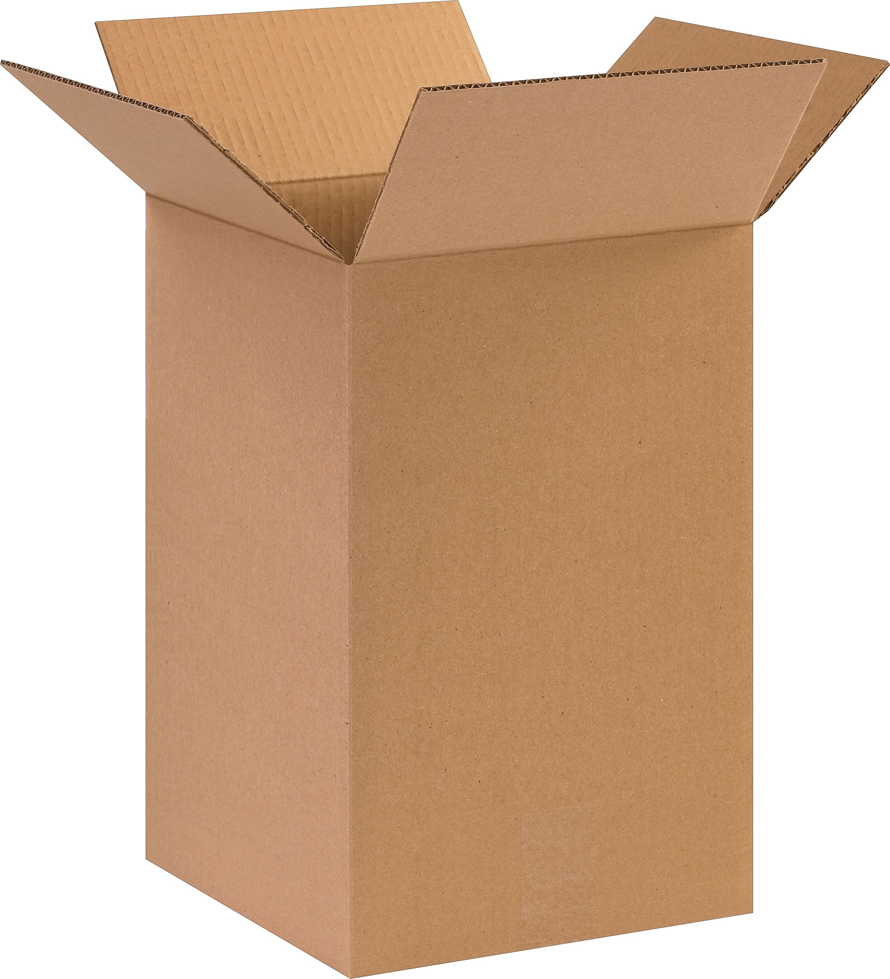 10" x 10" x 15"'' Shipping Boxes, 32 ECT, Brown, 25/Bundle(101015)
