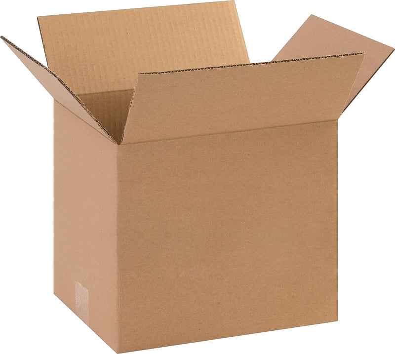 11 1/4" x 8 3/4" x 9 1/2"'' Shipping Boxes, 32 ECT, Brown, 25/Bundle(1189)